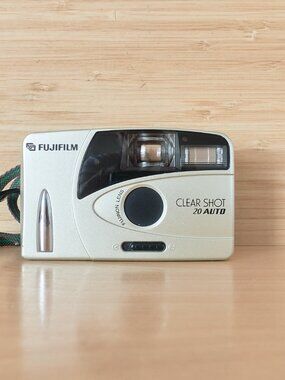Fujifilm Clear Shot 20 Auto 35mm Film Camera Tested Point and Shoot